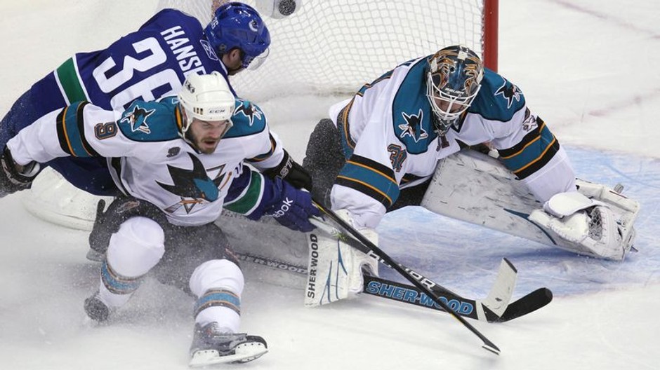 NHL play-off, Vancouver-San Jose 2.zápas