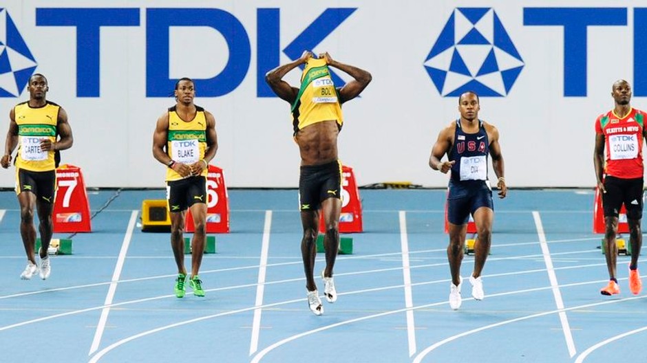 Bolt zbabraný štart na MS na 100m