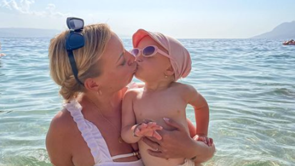 Maréta Konvičková s dcérkou Amálkou