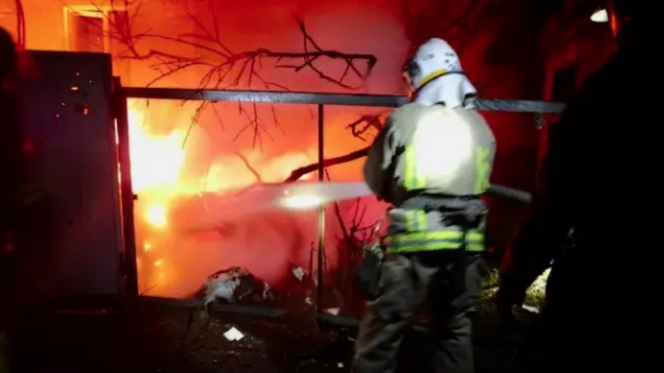 Požiar vo Francúzsku