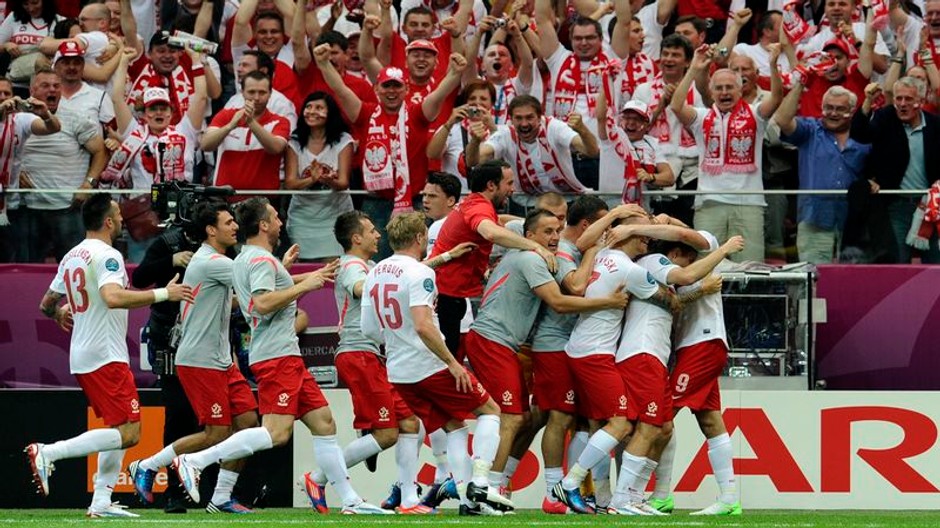 radosť Poľska na ME