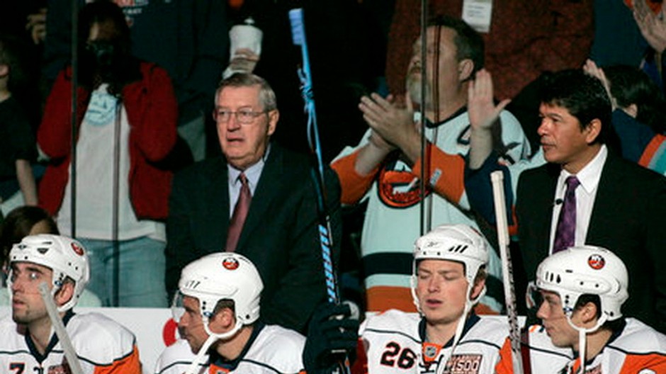 al arbour hokejová legenda tréner islanders