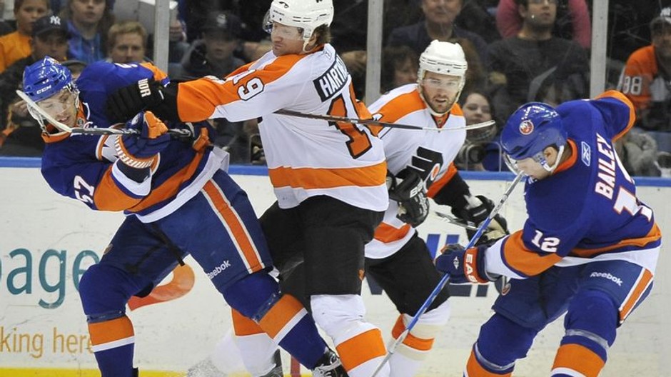 Meszároš v zápase proti NY Islanders