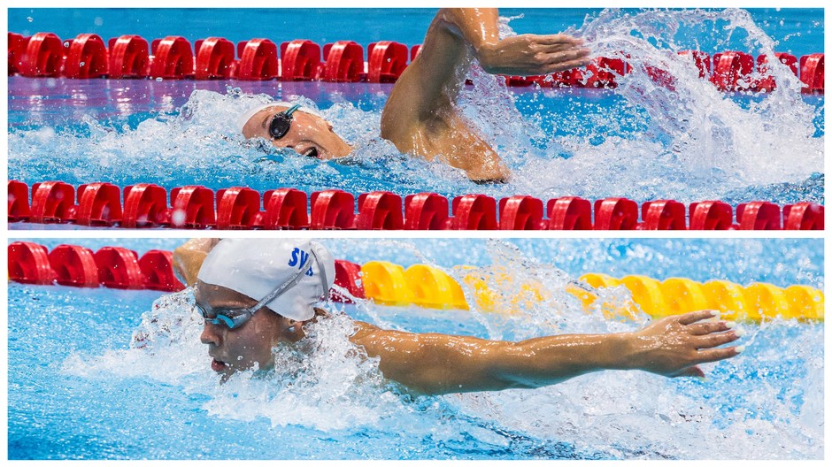 Listopadová Filová v bazéne OH Londýn