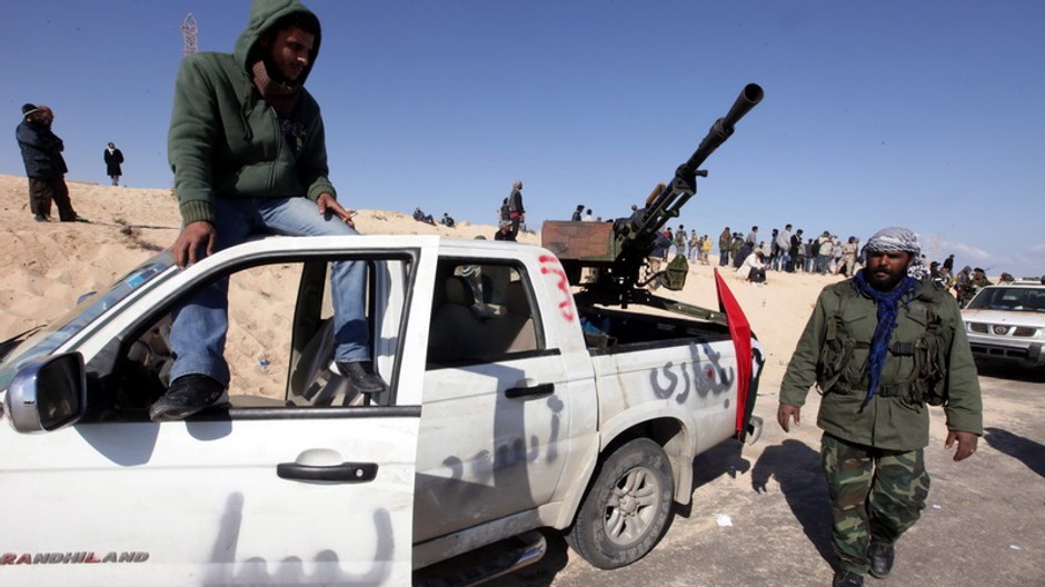 Ozbrojení rebeli, vojna v Líbyi