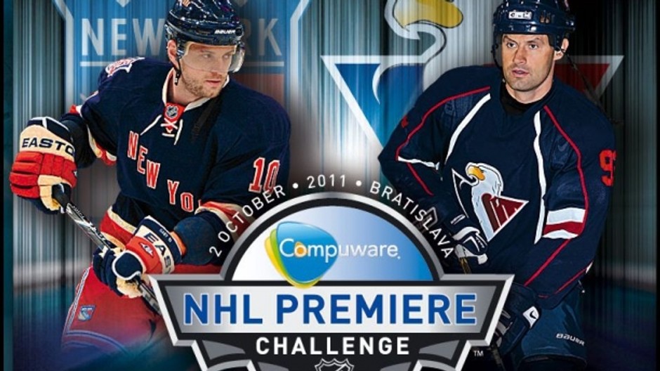Slovan-New York Rangers promo