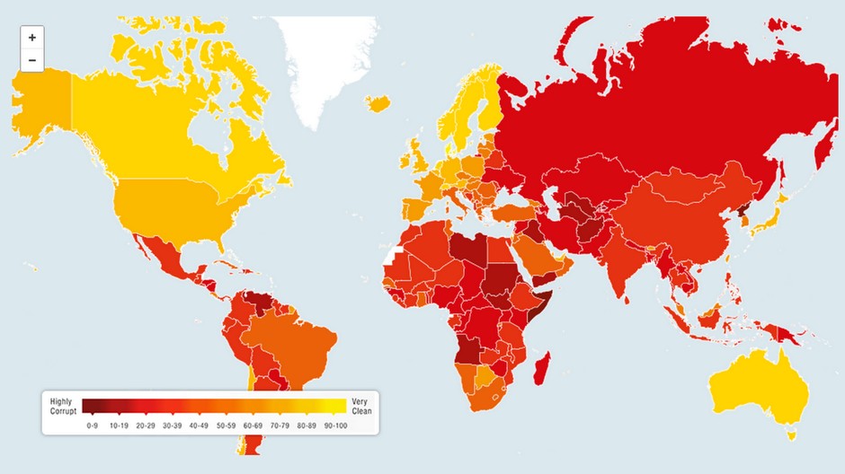 index vnímania korupcie