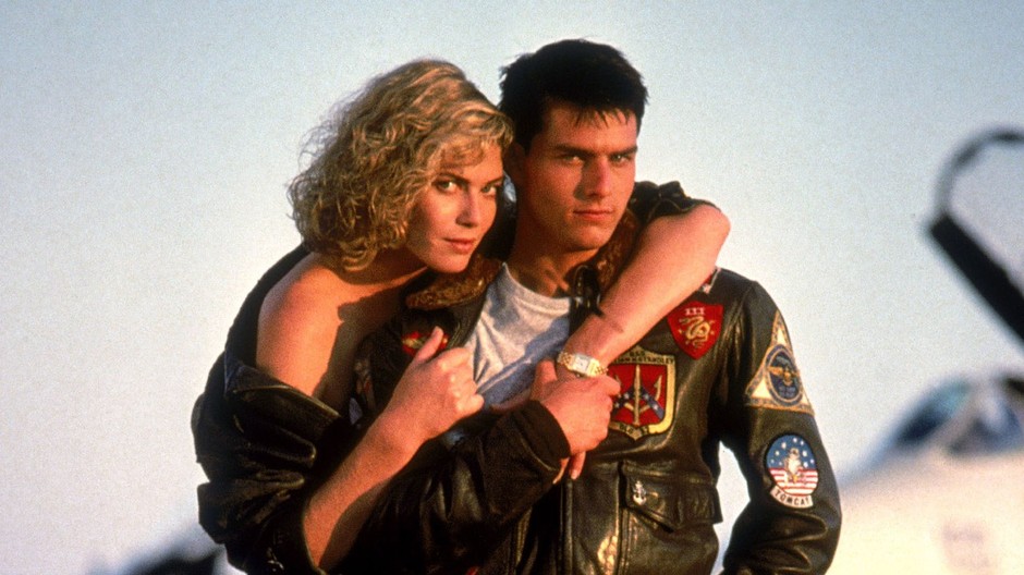 Kelly McGillis a Tom Cruise - Top Gun
