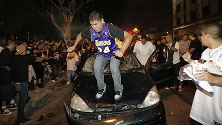 Lakers fanúšikovia