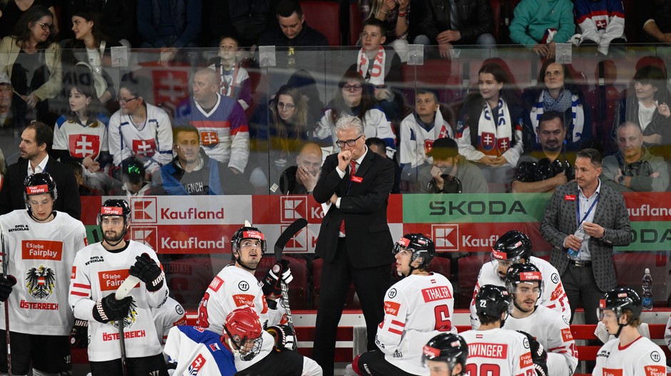 Rakúsko, príprava, striedačka, MS v hokeji 2023