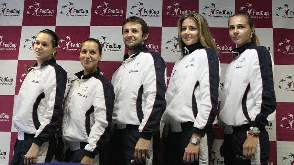 Tenistky Slovenska pred zápasom Fed Cupu s Českom