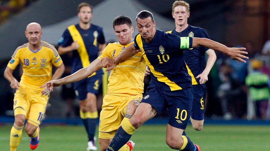 ME 2012, Švédsko-Ukrajina