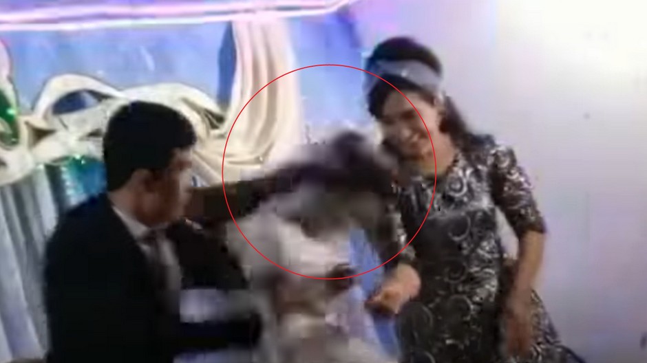 Ženích udrel nevestu