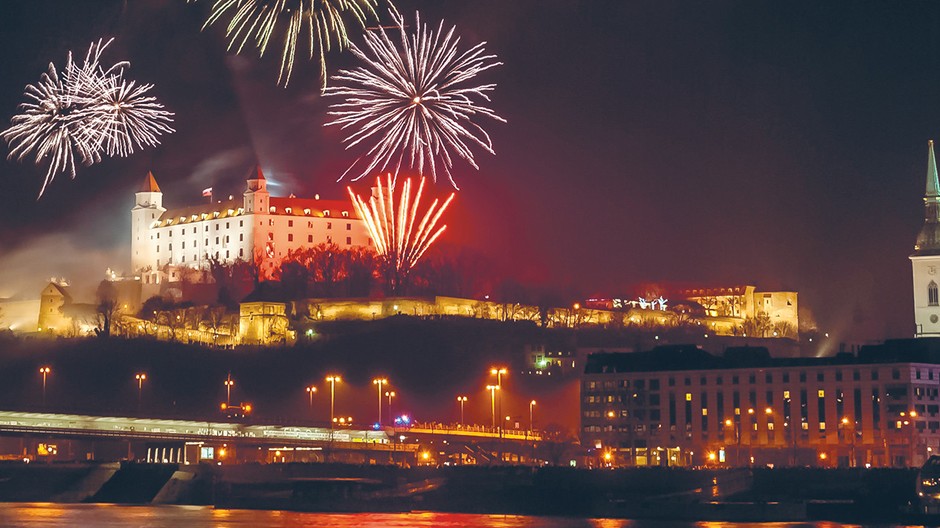 Bratislava ohňostroj hrad PR správa nepoužívať