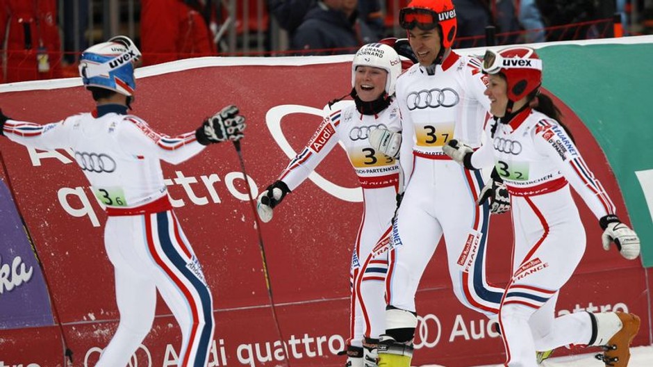 Víťazný Francúzsky tím družstiev na MS v Ga-Pa