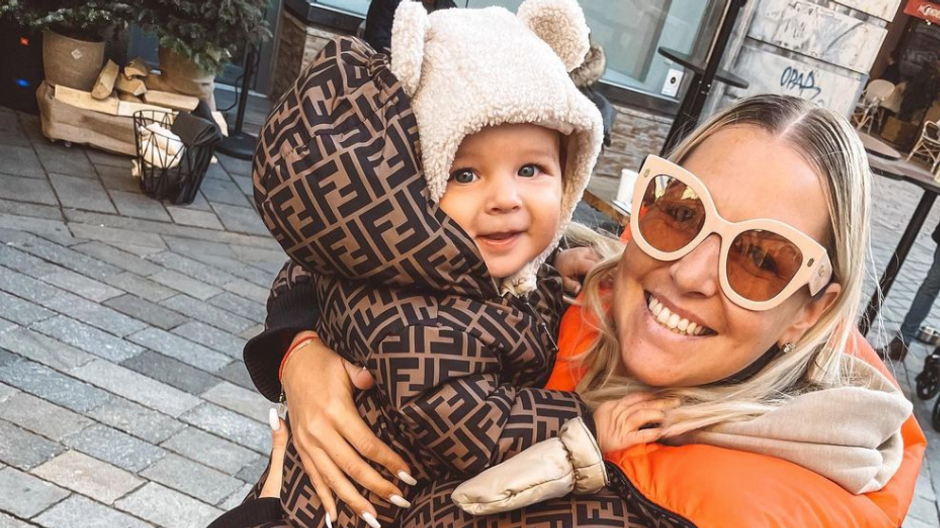 Dominika Cibulkova s Jakubkom