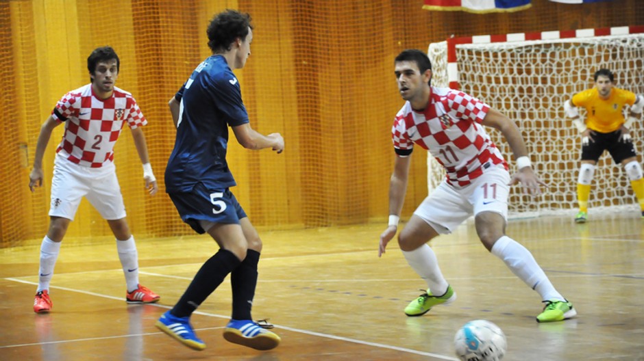 Futsal, Chorvátsko - Slovensko
