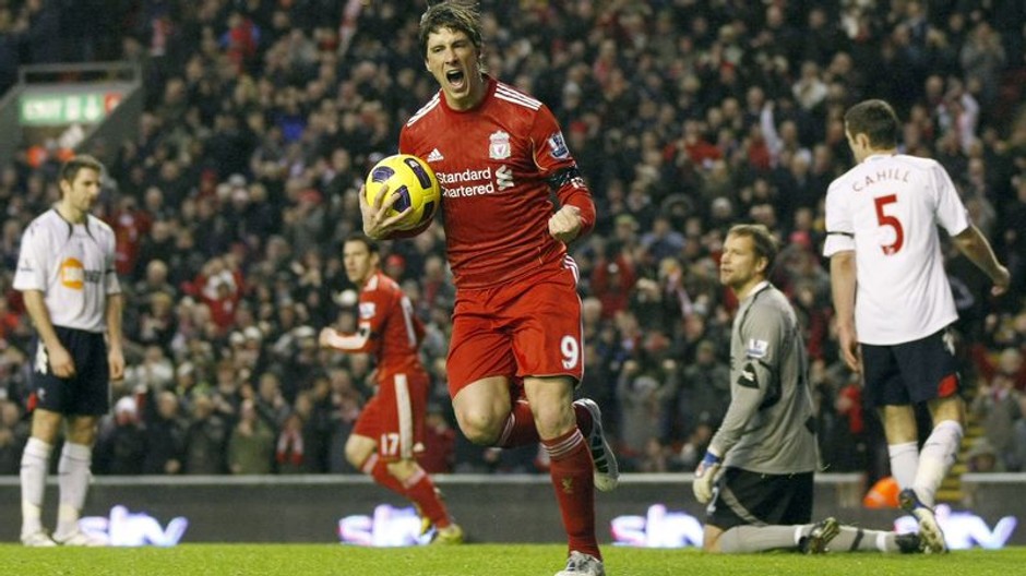 Torres sa teší po góle do siete Boltonu