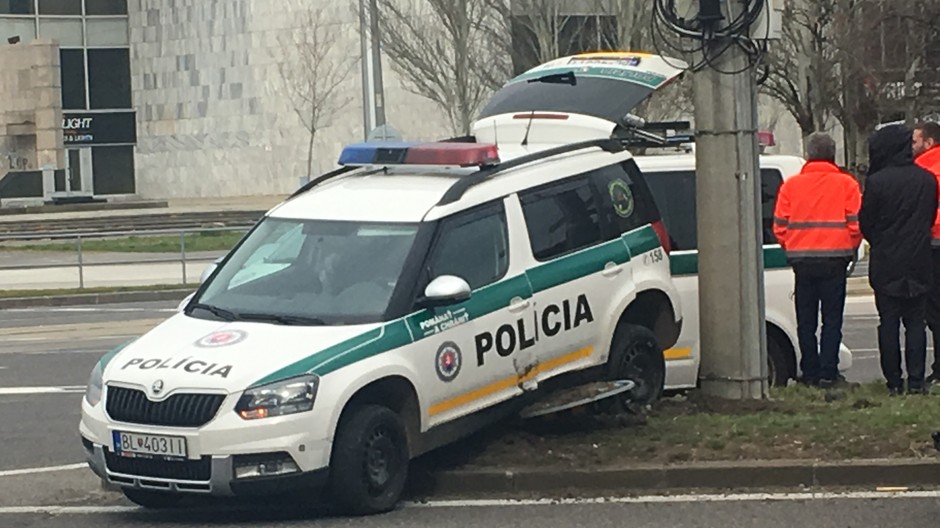 Polícia nehoda