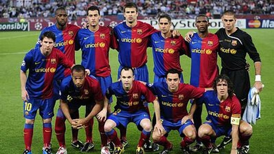 FC Barcelona team