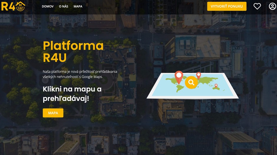 Realitná platforma R4U.app_ pr správa 