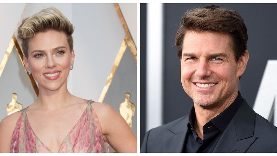 Scarlett Johansson a Tom Cruise