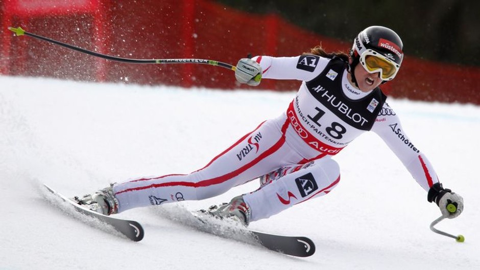 Görglová v superkombinácii na MS v Ga-Pa