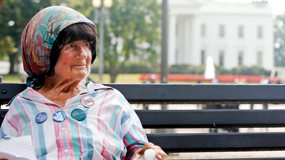 Concepción Picciott protest 30 rokov Biely dom Washington