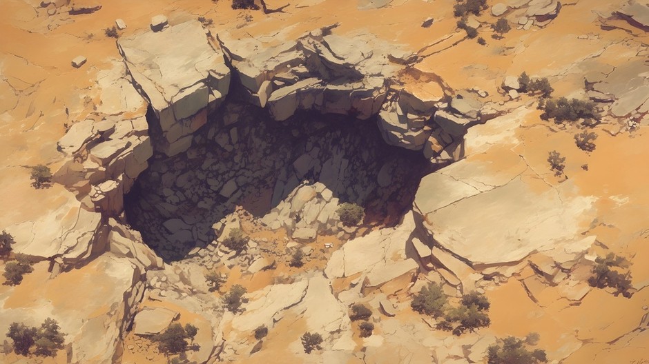 nature-landscape-with-cartoon-desert-dry-nature