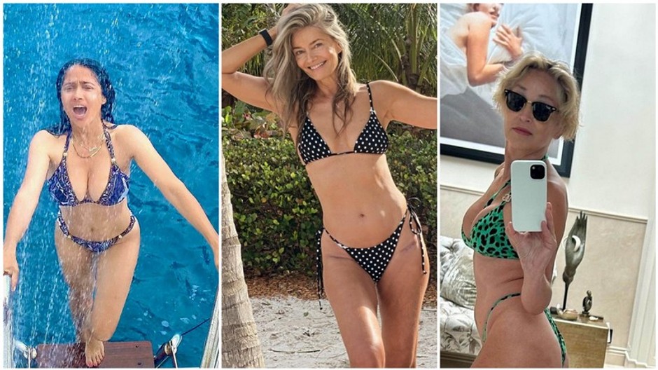 Porizkova, Hayek, Stone