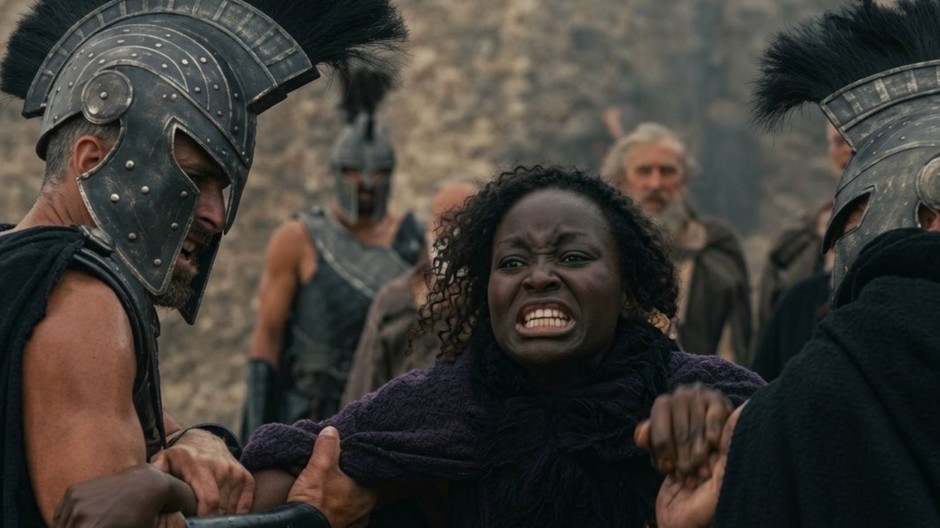 Lupita Nyong´o ako Helena Trójska