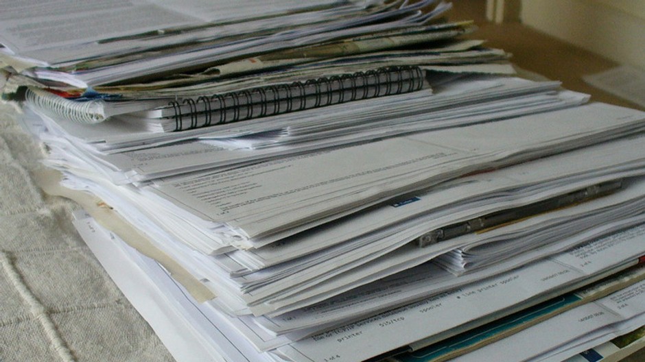 papiere spisy na kope