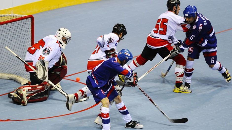 Hokejbal MS, Slovensko-Rakúsko