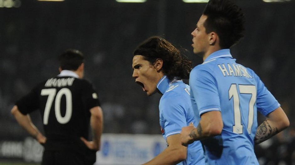 Hamšík s Cavanim
