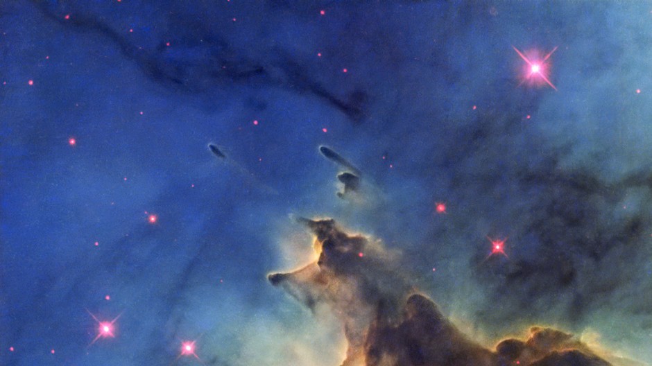 NGC 2174-Stars Versus Mountains