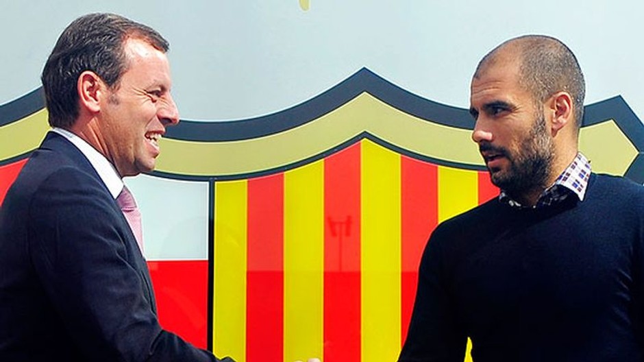 Guardiola a Rosell