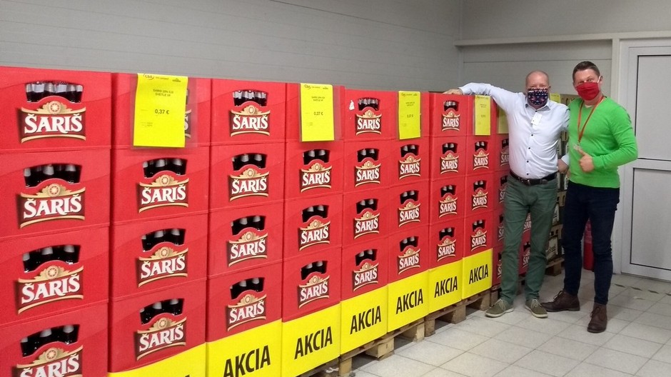 V Prazdroji vládne priateľská atmosféra, zamestanci ju preniesli aj do obchodov, v ktorých počas krízy vypomáhali. Zdroj_Plzeňský Prazdroj Slovensko