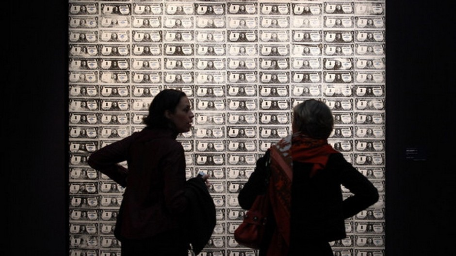 200 One Dollar Bills - obraz warhola