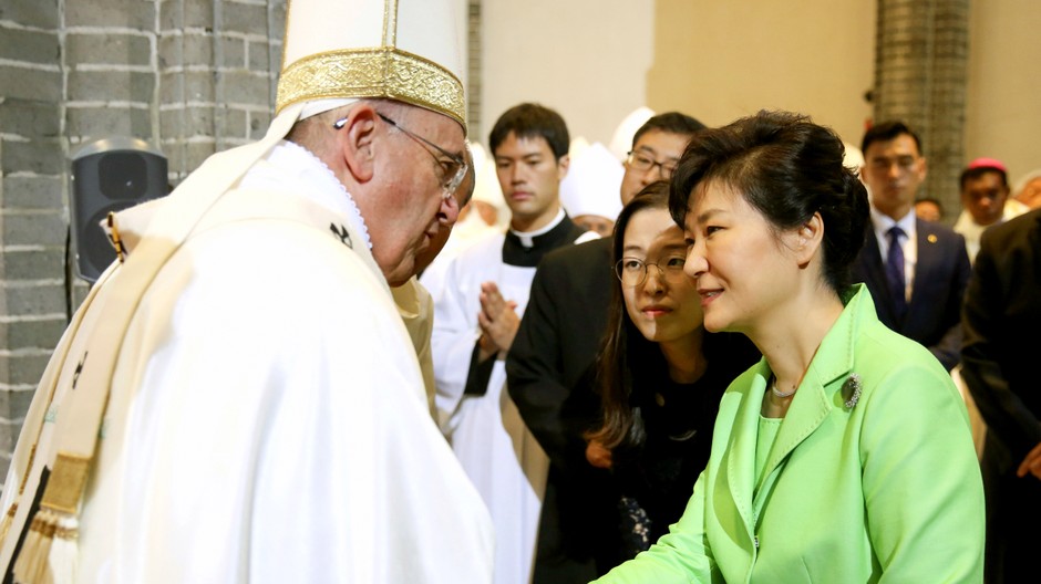pápež v Kórei