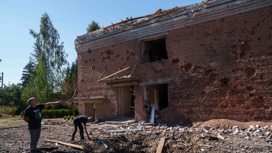 Sumská oblasť na Ukrajine pri hraniciach s Ruskom