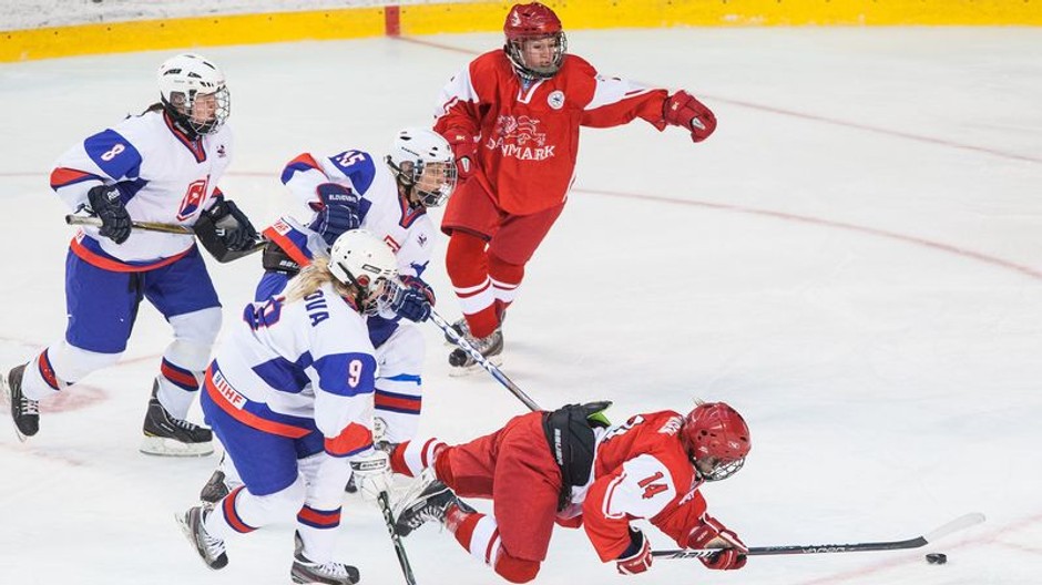 Hokej ženy, SR-Dánsko