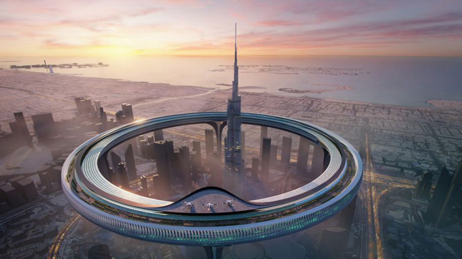 Burdž Chalífa prstenec