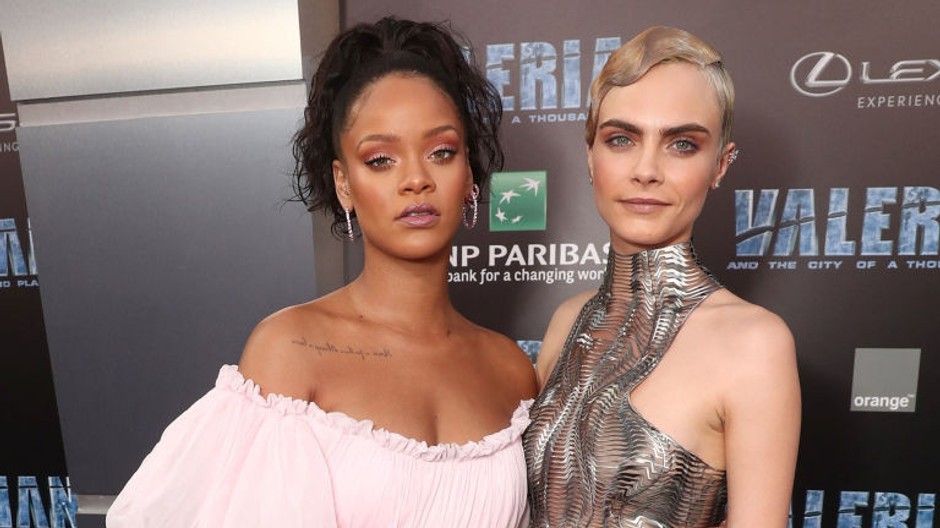 Rihanna a Cara Delevingne 