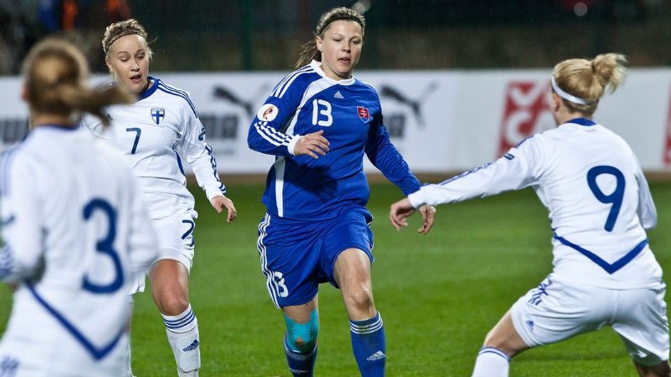 Futbal ženy, Slovensko-Fínsko