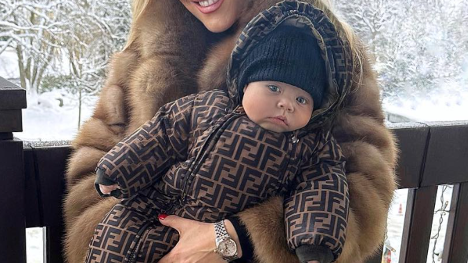 Dominika Myslivcová so synom