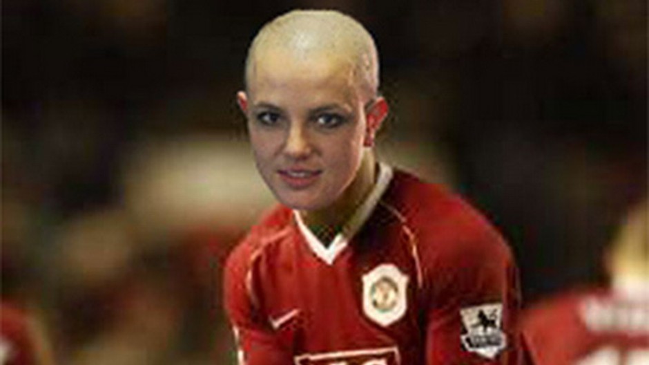 britney spears ako futbalista