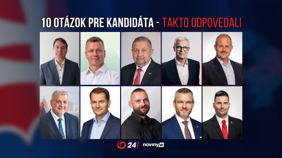 10 otázok pre kandidáta - takto odpovedali