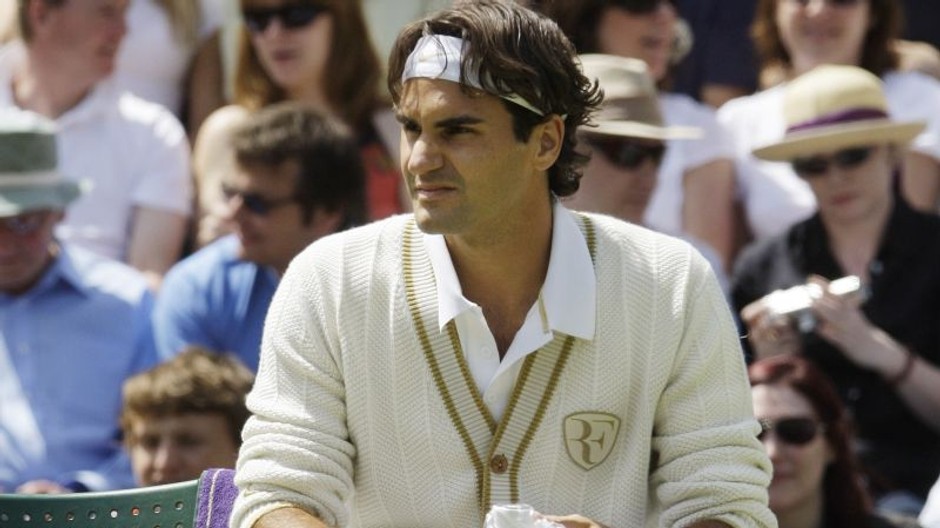 Federer s iniciálami