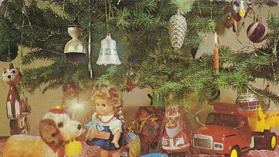 retro vianocne ozdoby na stromcek