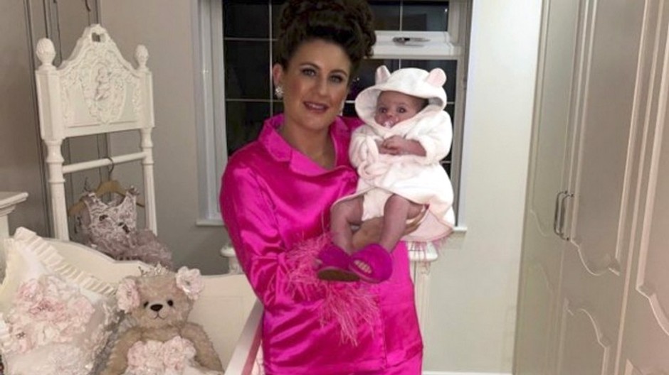 Florentina Cunningham s dcérkou